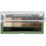 Alverde Naturkosmetik Palette de fards à paupières quatre chocolats 37, 4,4 g