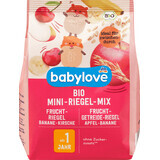 Babylove Baton de fructe mix organic mini 1 an, 100 g