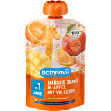 Babylove Sachets de mangue avec orange et pomme ECO, 12+, 100 g
