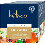bitaco Schwarzer Tee Chai Vanille, 20 g