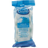 Éponge de bain de massage Calypso aqua, 1 pièce