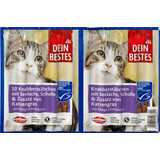 Dein Bestes snack pentru pisici cu somon și cambie, 50 g