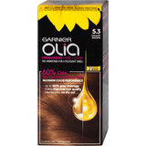 Garnier Olia Tintura permanente per capelli senza ammoniaca 5.3 castano dorato, 1 pz