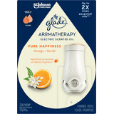 Glade Aromatherapy Pure Happiness Rafraîchisseur d'air électrique, 20 ml