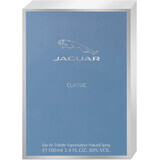 Eau de toilette pour hommes Jaguar bleu, 100 ml