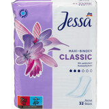 Serviettes hygiéniques Jessa Classic, 32 pièces