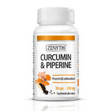 Curcumine & Pipérine, 30 gélules, Zenyth