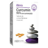 Curcumine 95% curcuminoïde, 60 comprimés, Alevia