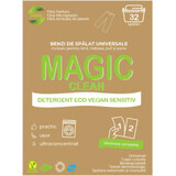 Détergent pour bande Magic Clean Eco Sensitive 32 lavages, 32 pcs