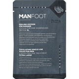 MANFOOT Einweg-Peelingsocken für Männer, 1 Stück