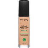 Miss Sporty Naturally Perfect Match Foundation 100 Rose Elfenbein, 30 ml