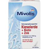 Mivolis Silizium+Zink+Biotin Tabletten, 148 g, 120 Tabletten