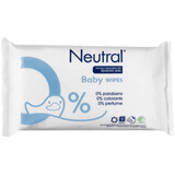 Neutral Sensitive Baby Wipes, 63 pcs