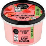 Organic Shop Mousse corporelle au yaourt et à la fraise, 250 ml