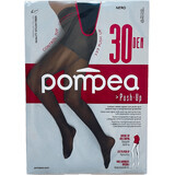 Pompea Femme Push-Up 30 DEN 3-M noir, 1 pc