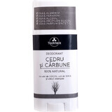 Deodorante al cedro e carbone, 60 g, Green Trio