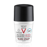 Vichy Homme Déodorant Antiperspirant Roll-On pour Homme 48h, 50 ml