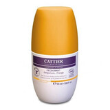 Deodorante roll-on biologico con arancia e bergamotto, 50 ml, Cattier