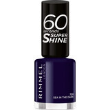 Rimmel London Lac de unghii 60 Seconds Super Shine 720 Sea in the dark, 8 ml