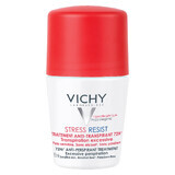 Vichy Stress-resist roll-on déodorant traitement anti-transpirant intensif 72h, 50 ml