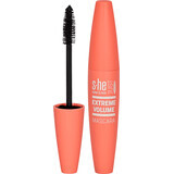S-he colour&style Just extreme volume Wimperntusche Nr. 170/003, 12 ml