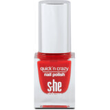 S-he colour&style Vernis à ongles Quick'n crazy 323/620, 6 ml