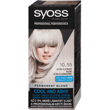 Syoss Color Permanent Hair Colour 10-55 Ultra Platinum Blonde, 1 pc
