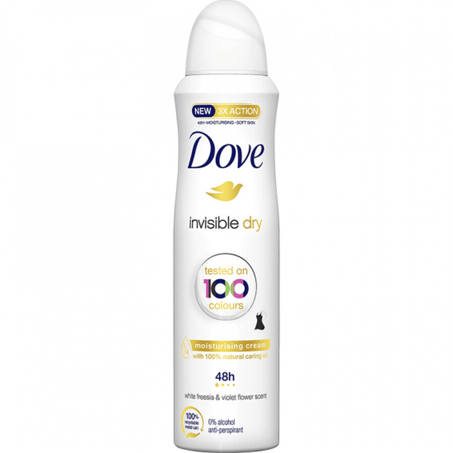 Déodorant Invisible Dry pour femmes, 150 ml, Dove