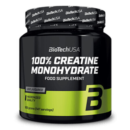 100% Créatine monohydrate, 300 g, Biotech USA