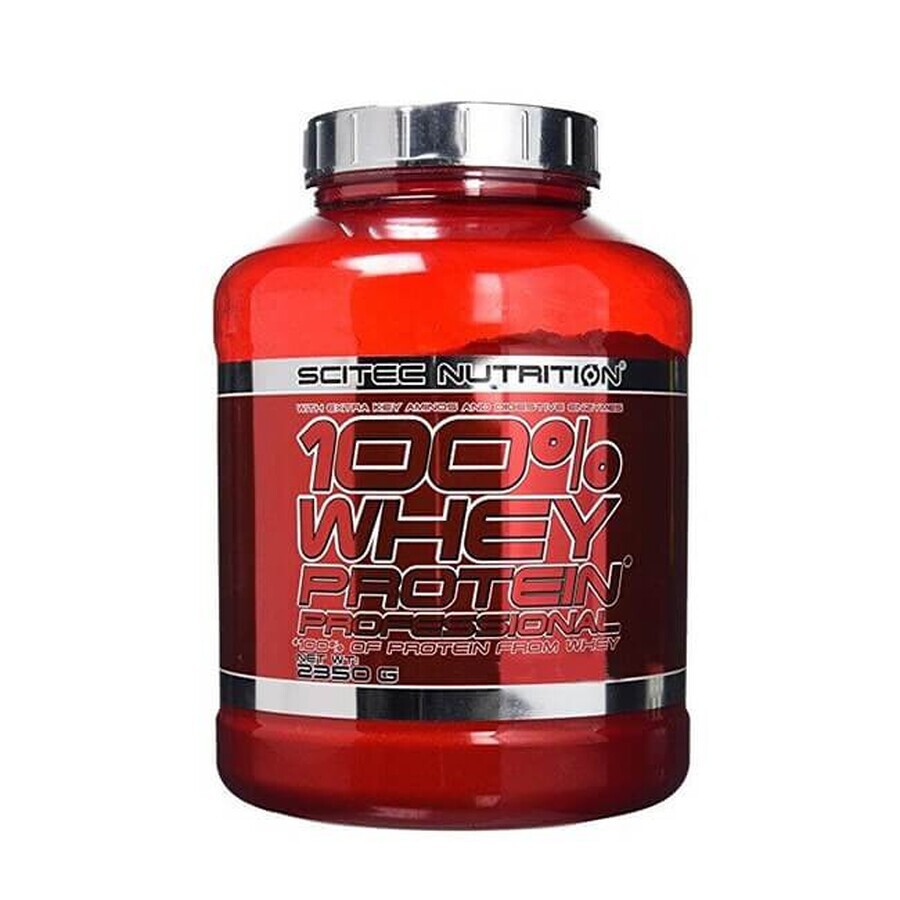 100% Whey Protein Professional à la vanille et aux baies, 2.350 g, Scitec Nutrition