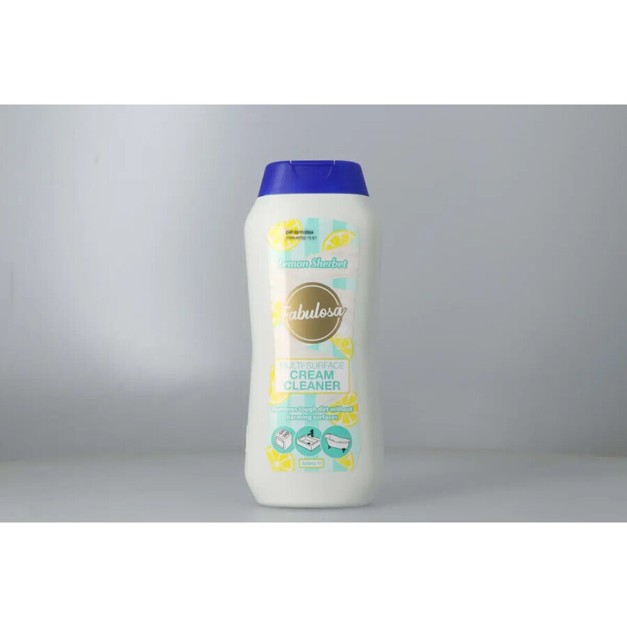 Fabulosa Crème nettoyante pour surfaces au citron, 500 ml