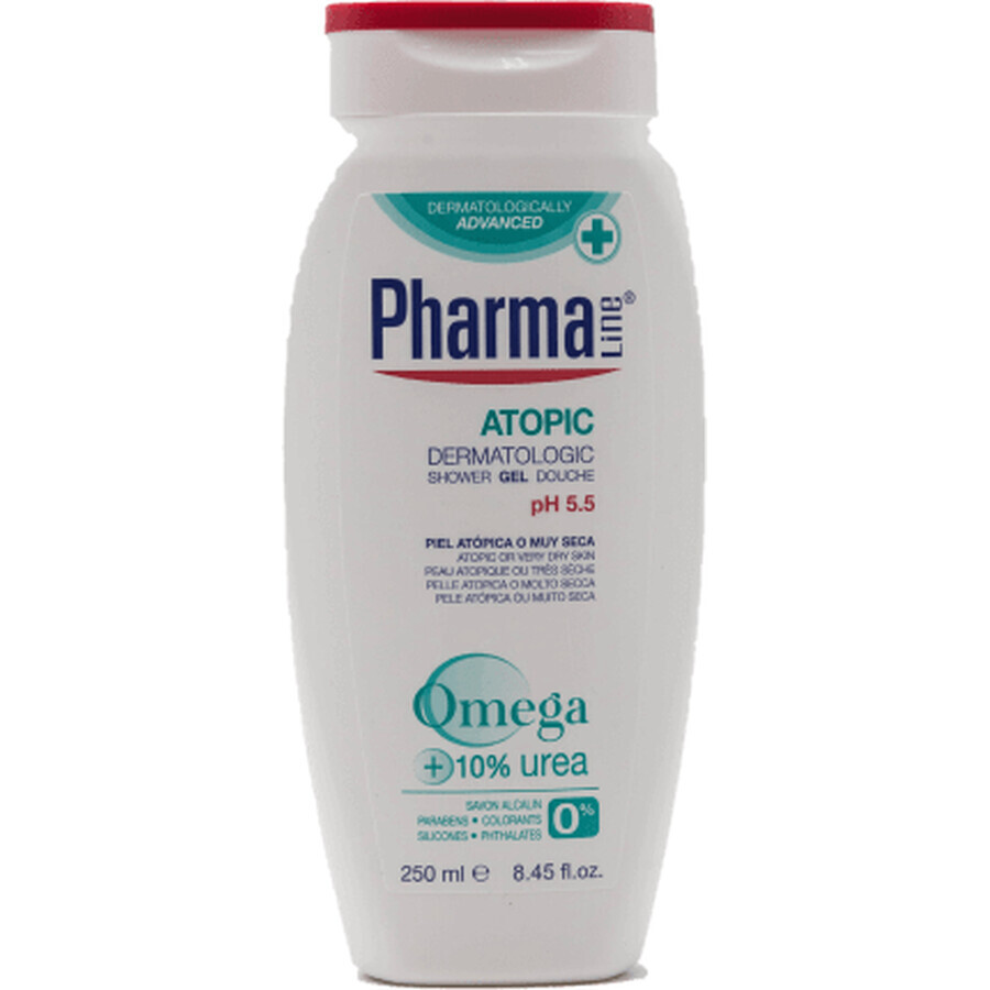 PharmaLine Gel doccia per pelle atopica, 250 ml