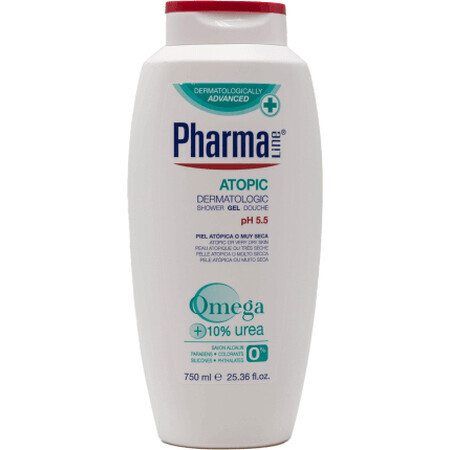 PharmaLine Gel doccia per pelle atopica, 750 ml