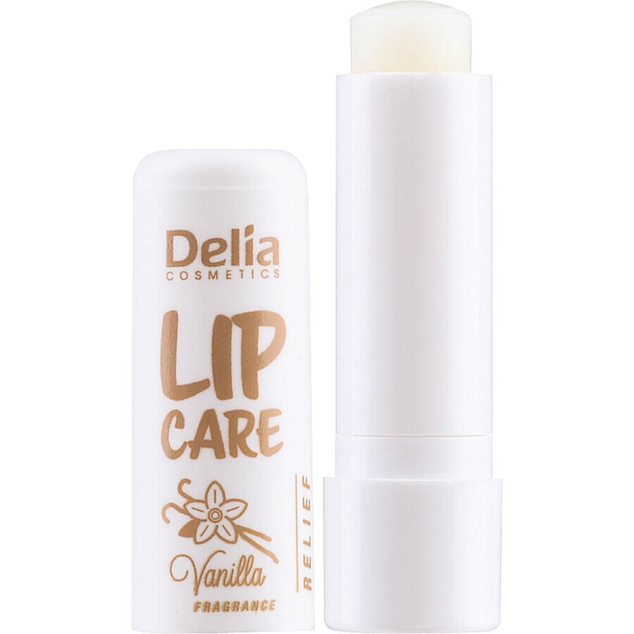 Lippenbalsam mit Vanillegeschmack, 4,9 g, Delia Cosmetics