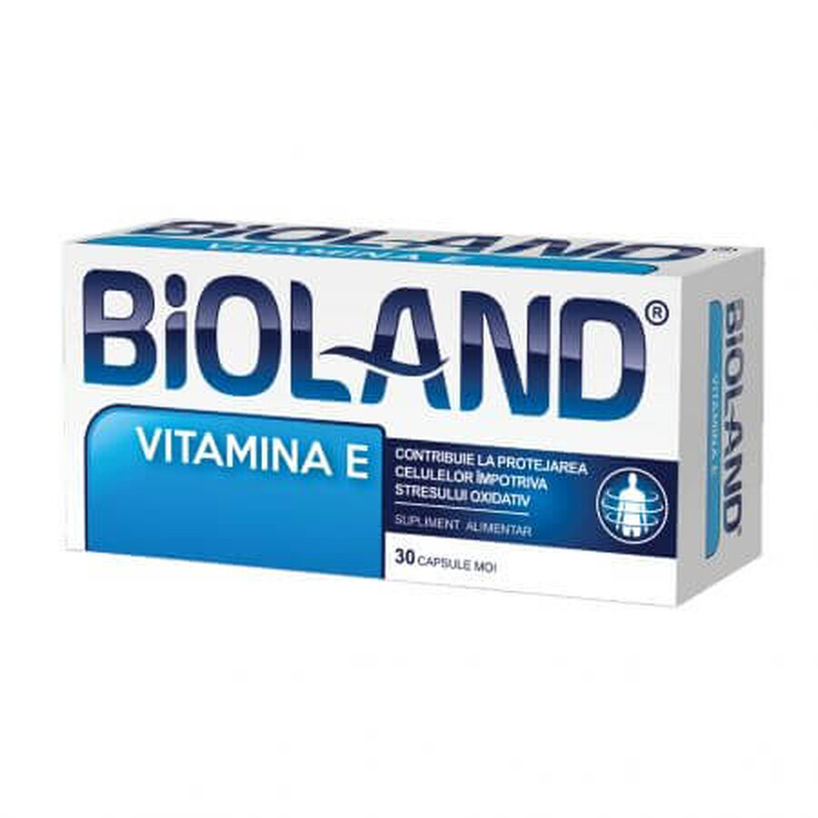 Bioland Vitamine E, 50 mg, 30 softgels, Bioland