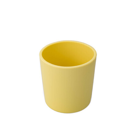 Gobelet en silicone pour enfants, jaune pâle, 180 ml, Oaki