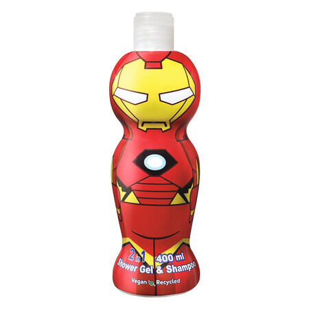 Shampooing et gel douche Iron Man, 400 ml, Air Val