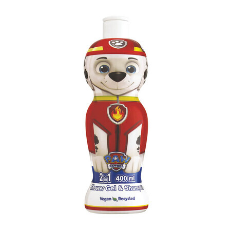 Shampoo e gel doccia Paw Patrol Marshal, 400 ml, Air Val