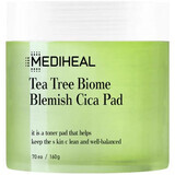 Teebaum Biome Blemish Cica Calming Toner getränkte Disketten, 70 Stück, Mediheal