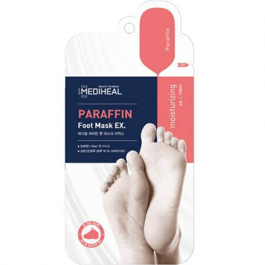 Maschera per i piedi Piede di paraffina, 18 ml, Mediheal