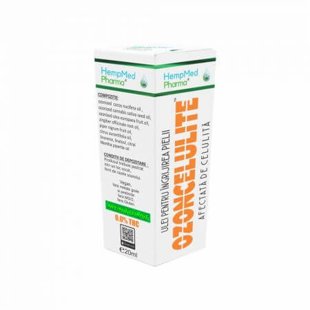 Huile ozonée Ozoncelulite, 20 ml, HempMed Pharma