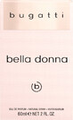Bugatti Apă de parfum bella donna, 60 ml