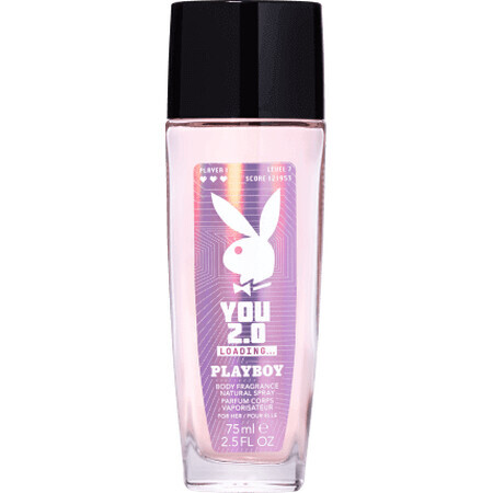 Playboy Déodorant naturel spray you 2.0, 75 ml