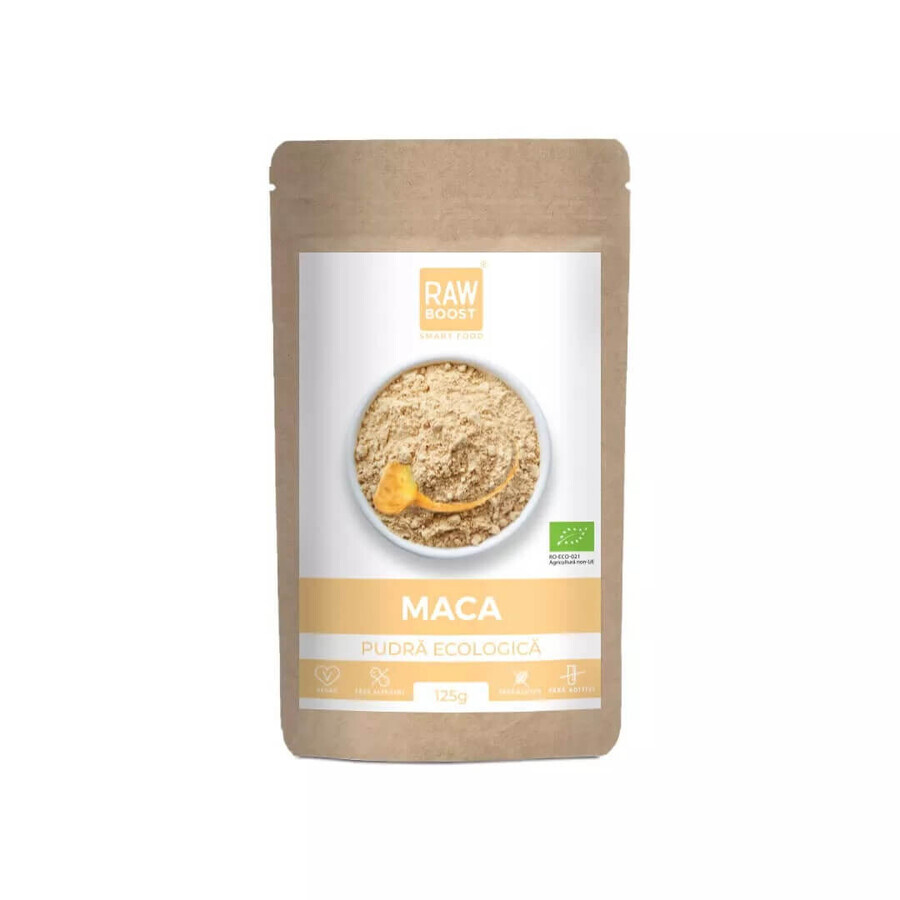 Maca en poudre Bio Smart Food, 125 g, RawBoost