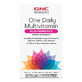 Gnc Women&#39;s One Daily Multivitamin Plus Probiotics, complesso multivitaminico da donna con probiotici Lab4, 60 Cps