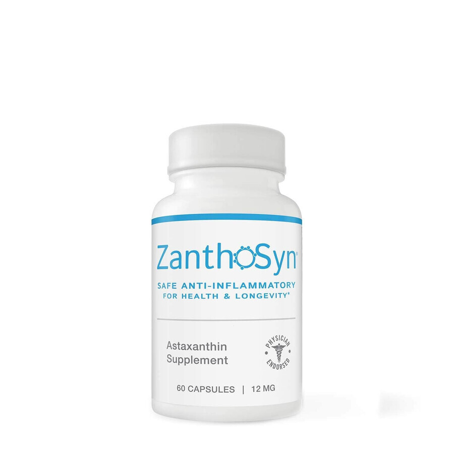 Zanthosyn Astaxanthin, Astaxanthin 12 Mg, 60 Cps