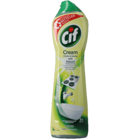 Cif Cremă curățare cu miros de lămâie, 500 ml