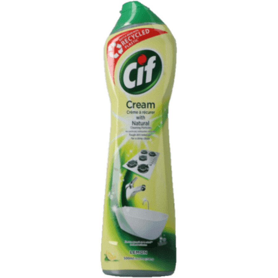 Crème nettoyante au citron Cif, 500 ml