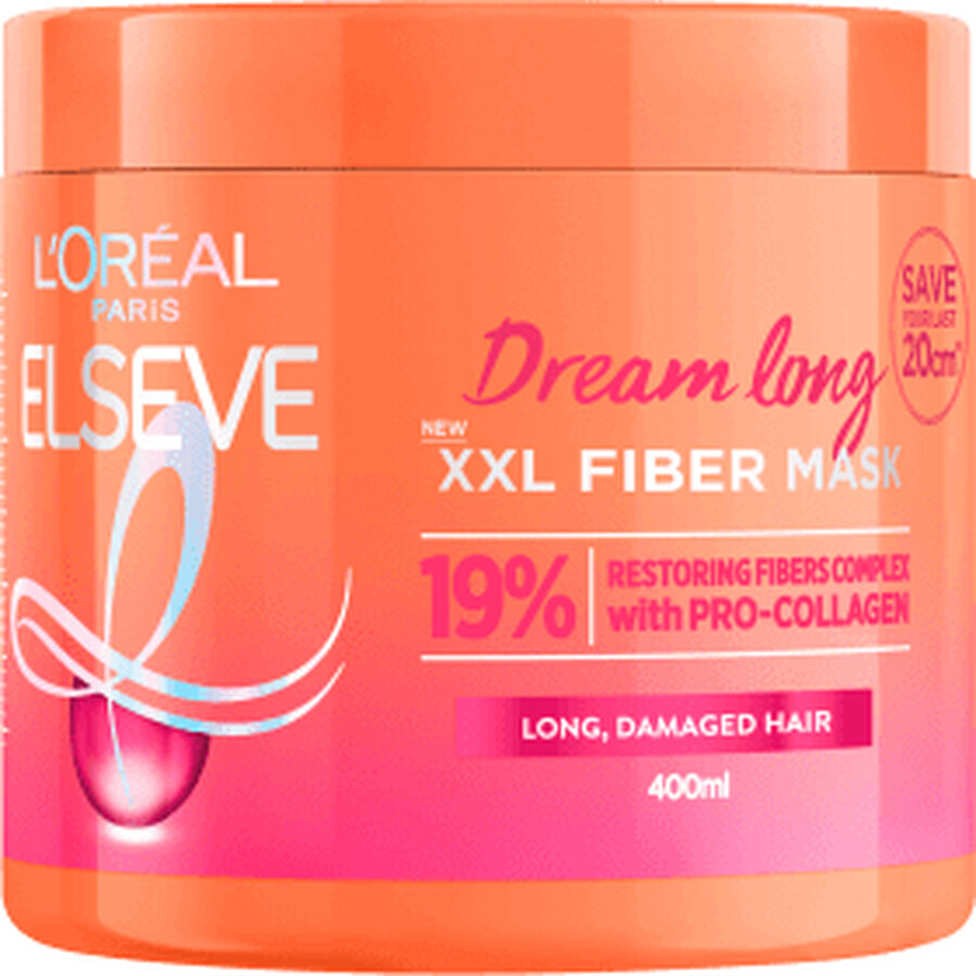 Elseve Dream long XXL masque capillaire à fibres, 400 ml