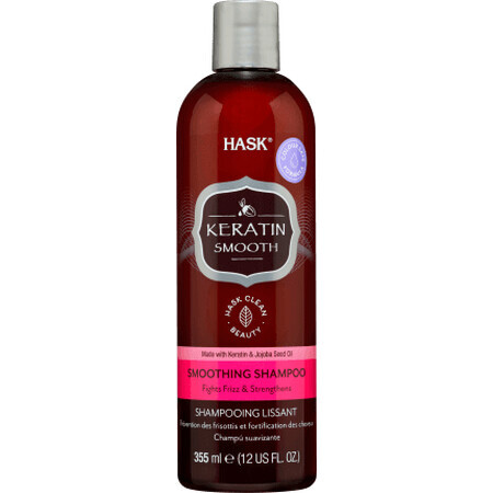 Shampooing lissant à la kératine de Hask, 350 ml